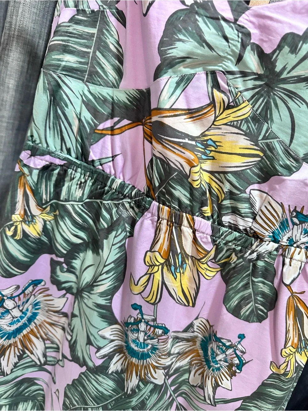 ❤️❤️J. Crew Pink Tropical Floral Spaghetti-Strap Mini Dress